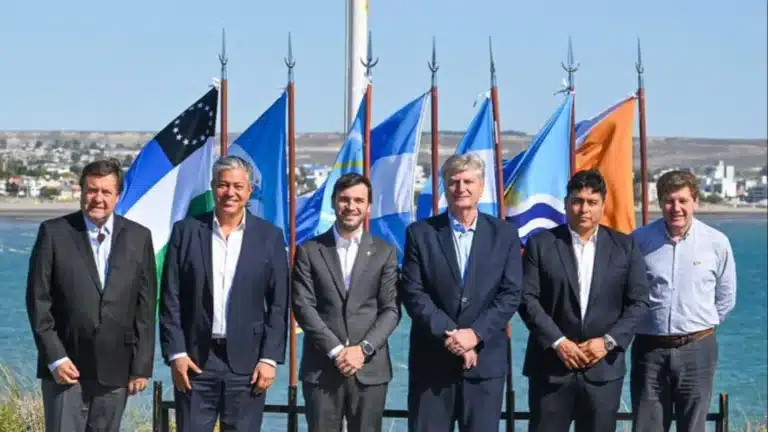 Melella cierra filas con los gobernadores patagónicos
