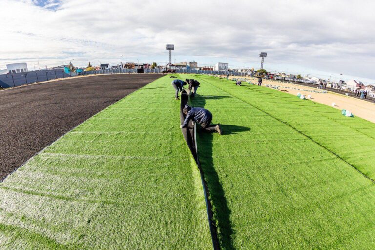 Río Grande se prepara para inaugurar la nueva cancha de césped sintético