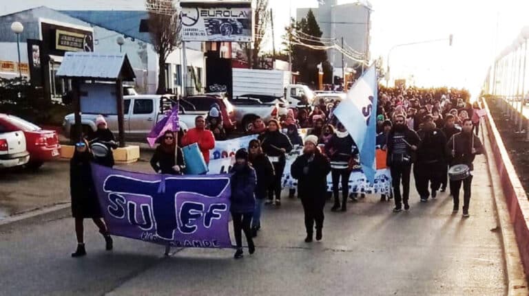 SUTEF anunció paro y movilización para este viernes