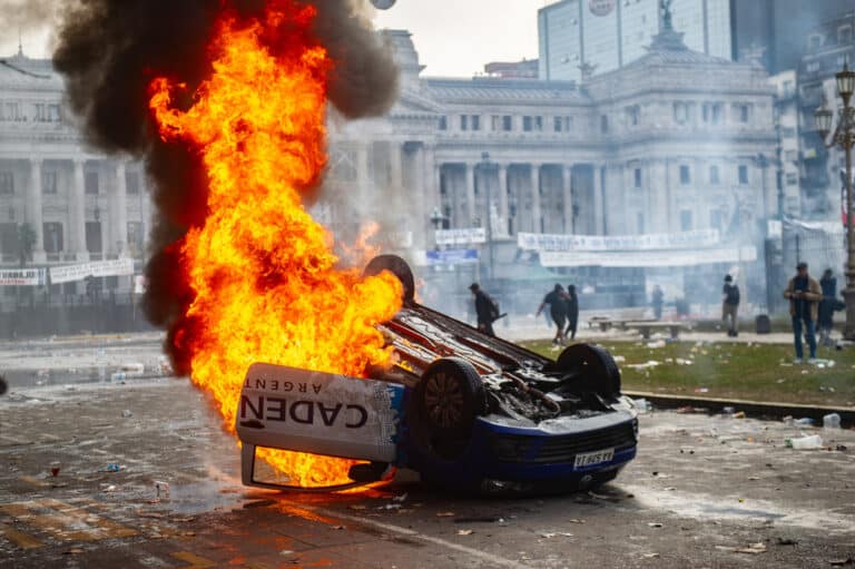 Incidentes en el Congreso