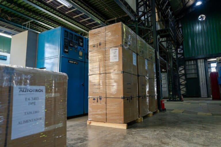 Arribó equipamiento para el centro de distribución de energía Torelli
