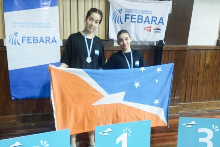 Dos fueguinas lograron medallas en el Nacional de Bádminton