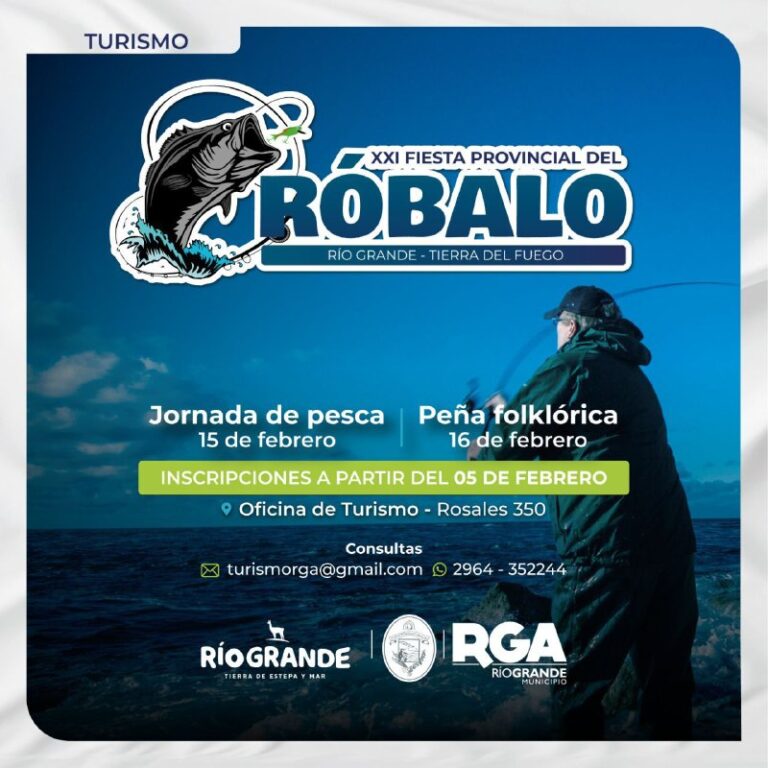 El miércoles comienzan las inscripciones para la Fiesta del Róbalo