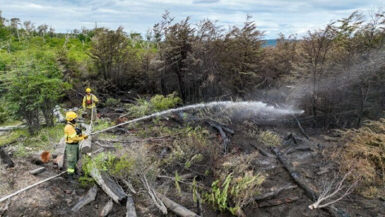 El incendio en Estancia San Justo se encuentra controlado