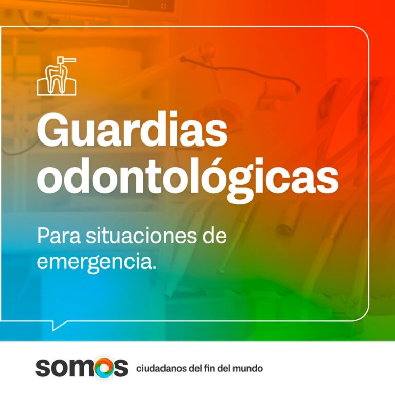 Guardias de odontología en caps de Ushuaia
