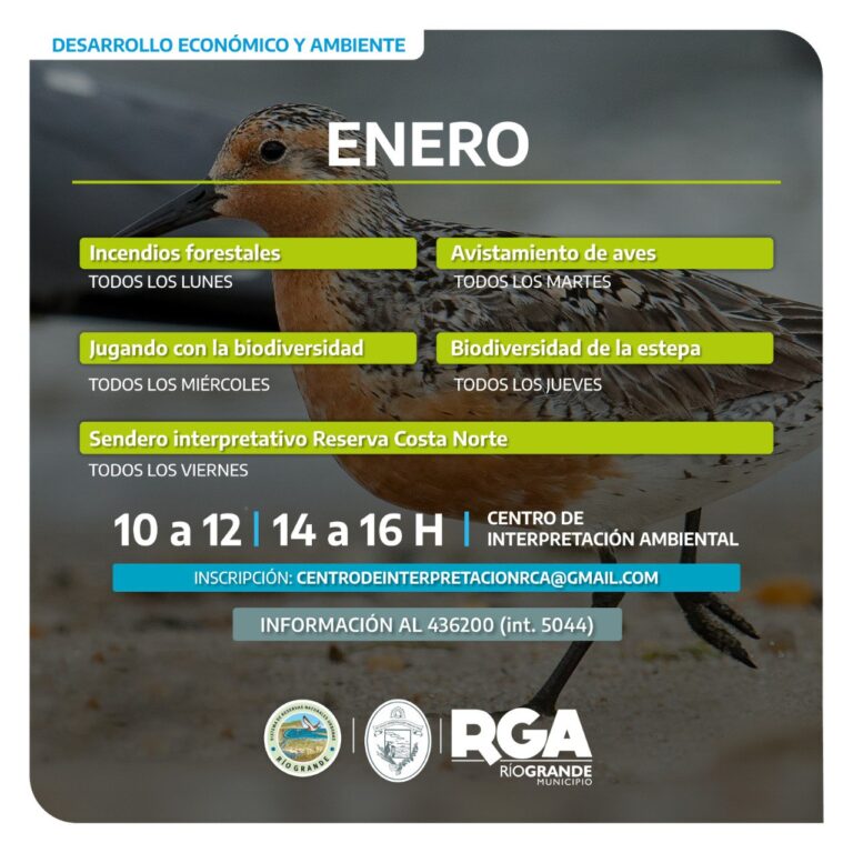 En enero disfrutá las actividades del centro de interpretación ambiental