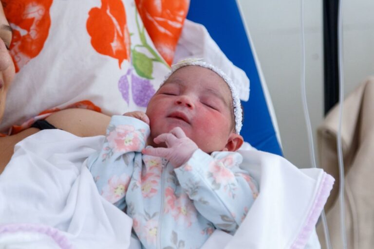 Julieta Mishel es la primera bebé del 2025