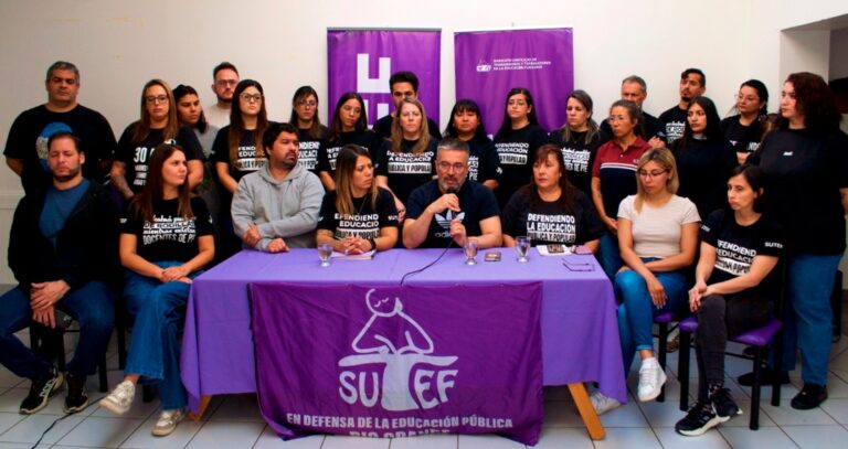 Con el inicio de clases a la vista, SUTEF y Gobierno están lejos de un acuerdo