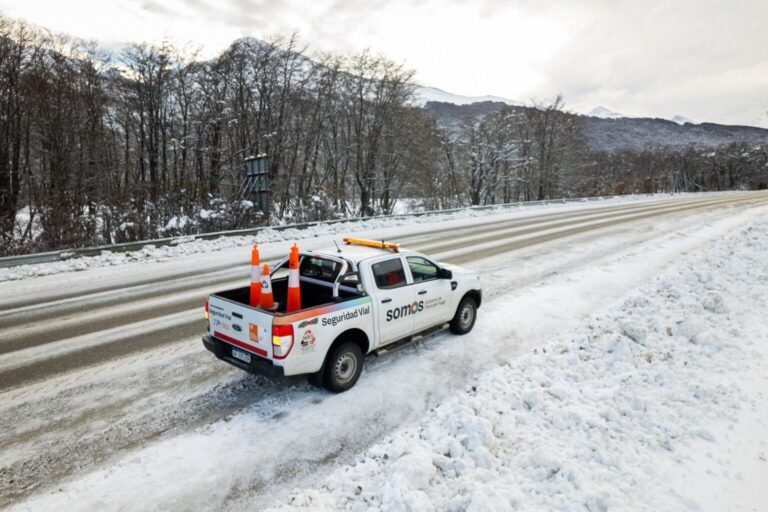 Alerta amarilla por nevadas en la zona alta de la Ruta 3 y rutas complementarias