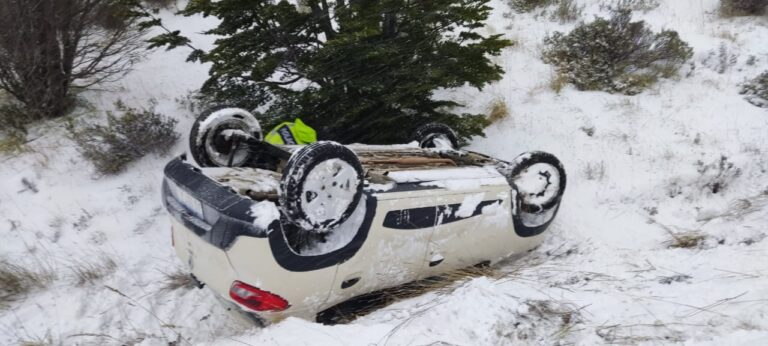 Primera nevada del año: Ya se registraron 34 incidentes en la Ruta 3