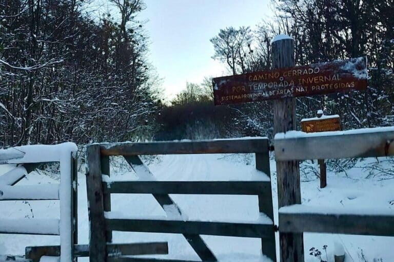 Por el invierno, restringen el acceso a tres reservas provinciales
