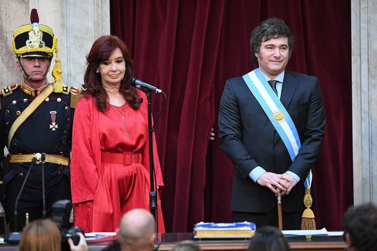 Milei sobre la condena a Cristina: “Justicia, fin”