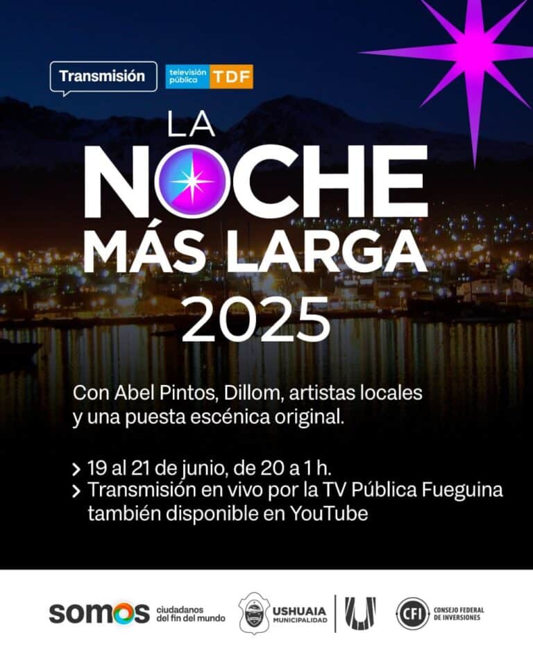 Comienza la Fiesta Nacional de la Noche Más Larga y habrá transmisión de la TV Pública Fueguina