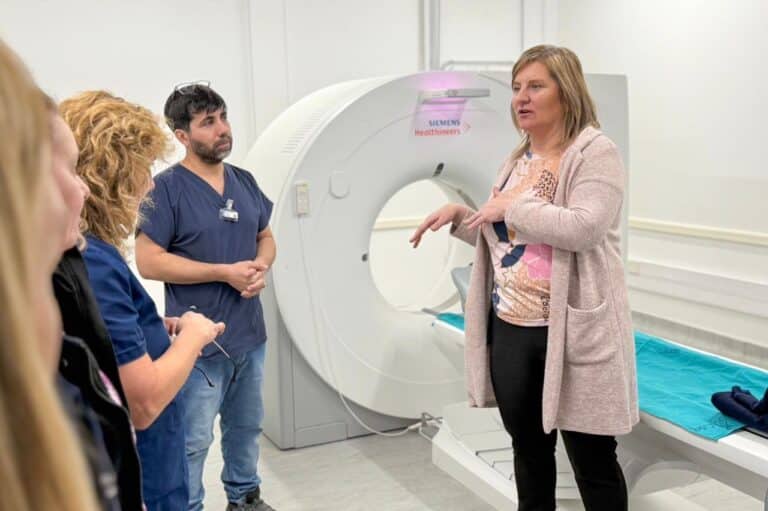 Se realizaron más de 300 estudios en el nuevo tomógrafo del Hospital Modular Tolhuin
