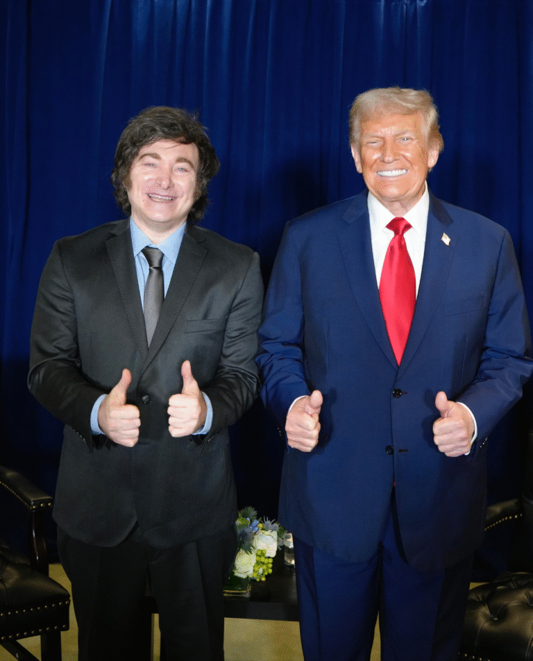 Trump a Milei: “Tiene mi respaldo completo para la reelección”