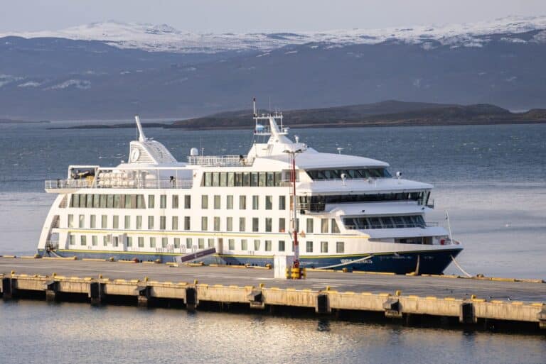 Ushuaia inauguró una nueva Temporada de Cruceros