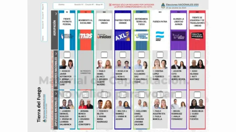 La Boleta Única de Papel fue el único punto de encuentro del arco político fueguino